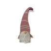 Picture of WOODEN PINK GNOMES WITH STRIPED WOODEN HAT